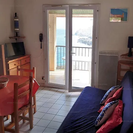 4rb71 - F2 Mezzanine Avec Vue Collioure